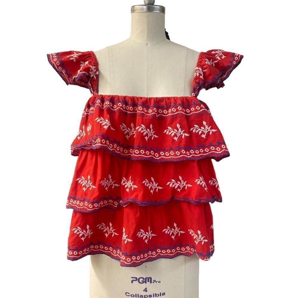 Grand & Greene red top 🌸